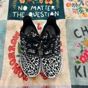 Adidas Animal Print Sneakers - Size 7